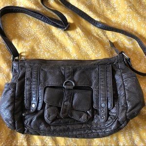 Converse One Star dark grey crossbody Purse